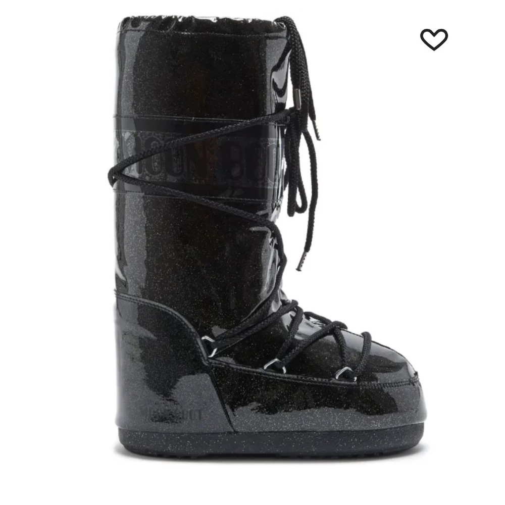 NWT: Moon Boot Women's Icon Glitter snow boots, sz 39/41